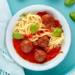 Hackbällchen in Tomatensoße