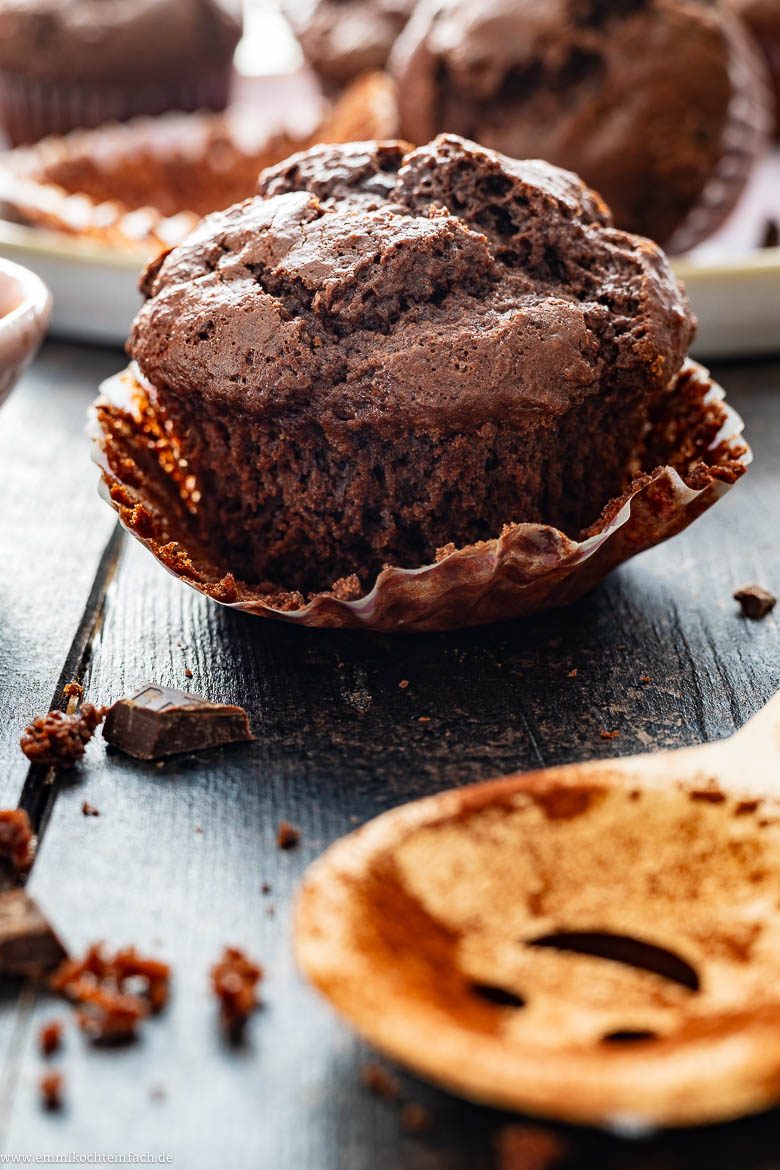 Schokomuffins im Förmchen