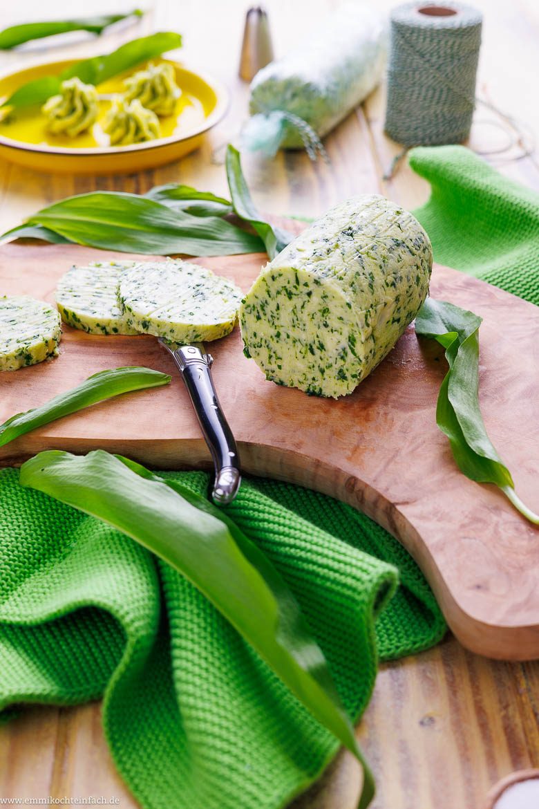 B&auml;rlauchbutter aus wenigen Zutaten selber machen