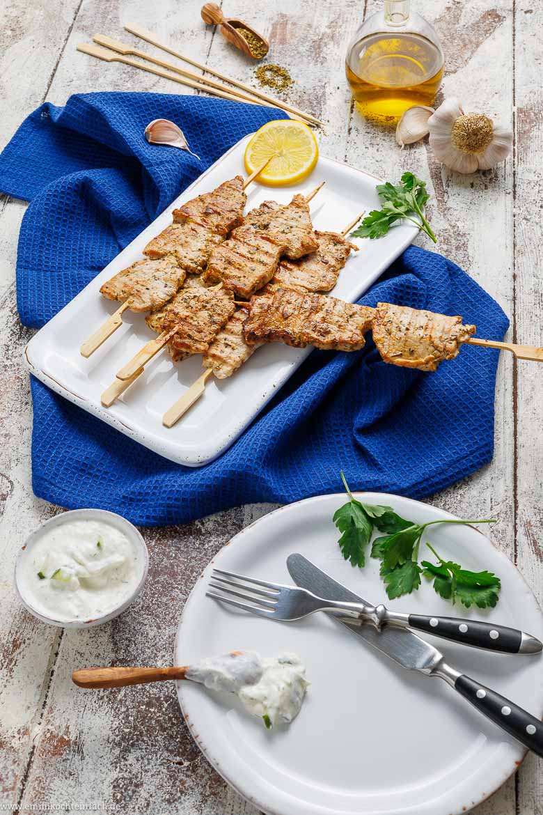 Souvlaki selber machen