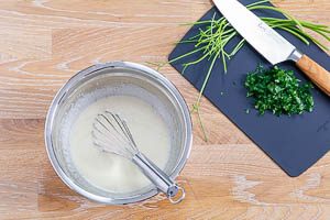 French Dressing mit frischer Petersilie
