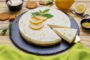 Philadelphia Torte Rezept mit G&ouml;tterspeise und Zitrone
