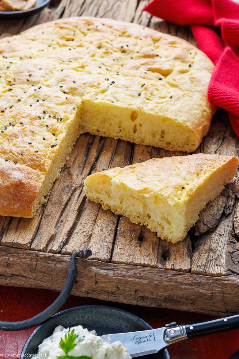 Fluffiges Fladenbrot selber machen