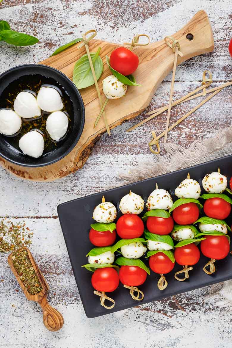 Tomate-Mozzarella-Spie&szlig;e Zutaten