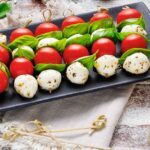 Tomate Mozzarella Spie&szlig;e Rezept f&uuml;r Fingerfood