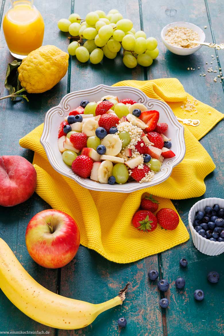 Obstsalat selber machen