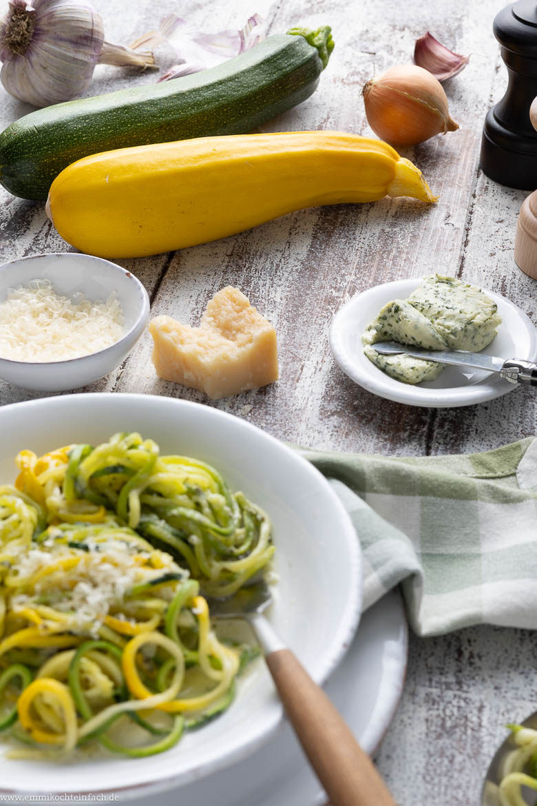 Zutaten f&uuml;r Zoodles