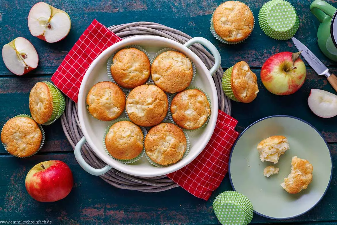 Apfelmuffins Rezept