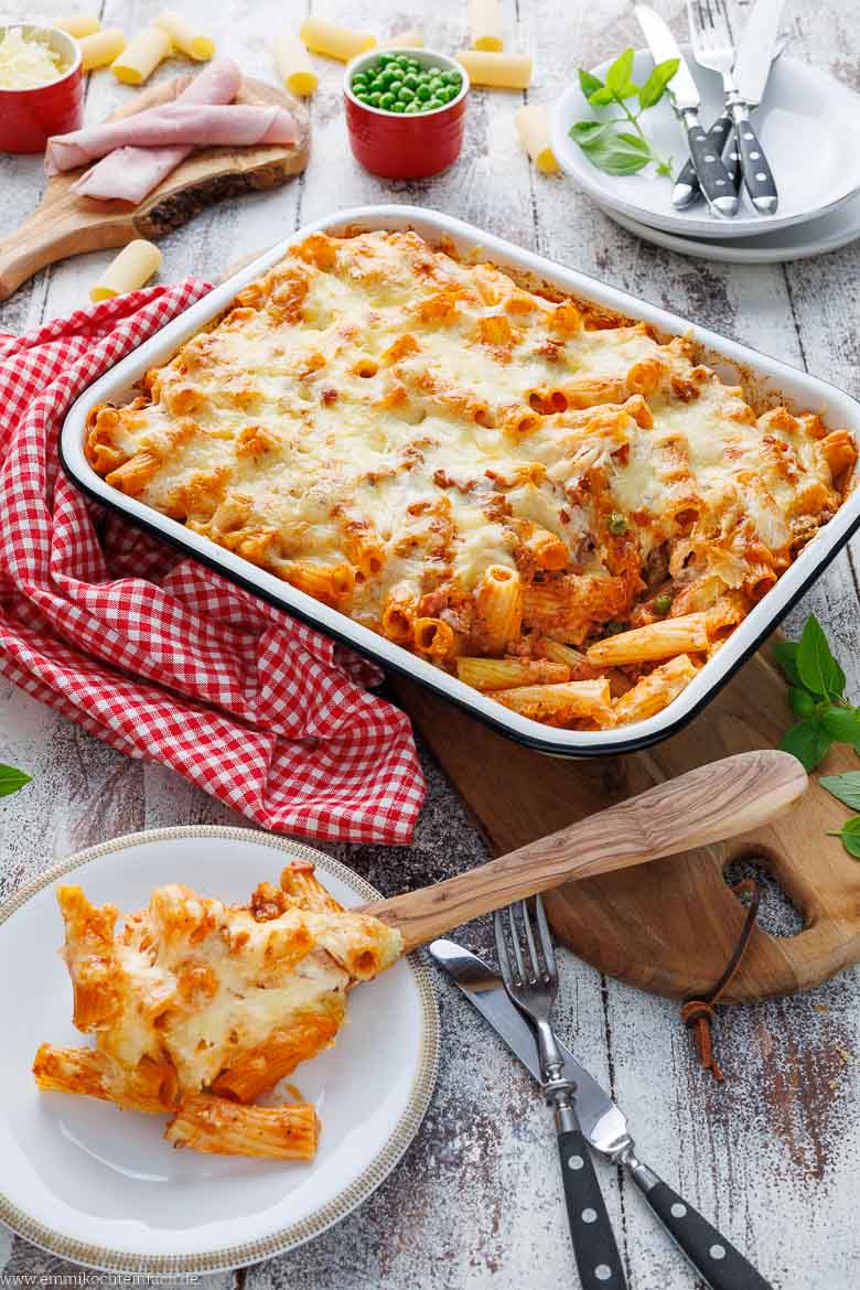 Der italienische Nudelauflauf Klassiker