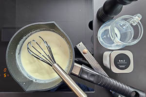 Cremige Sauce f&uuml;r Rigatoni al Forno