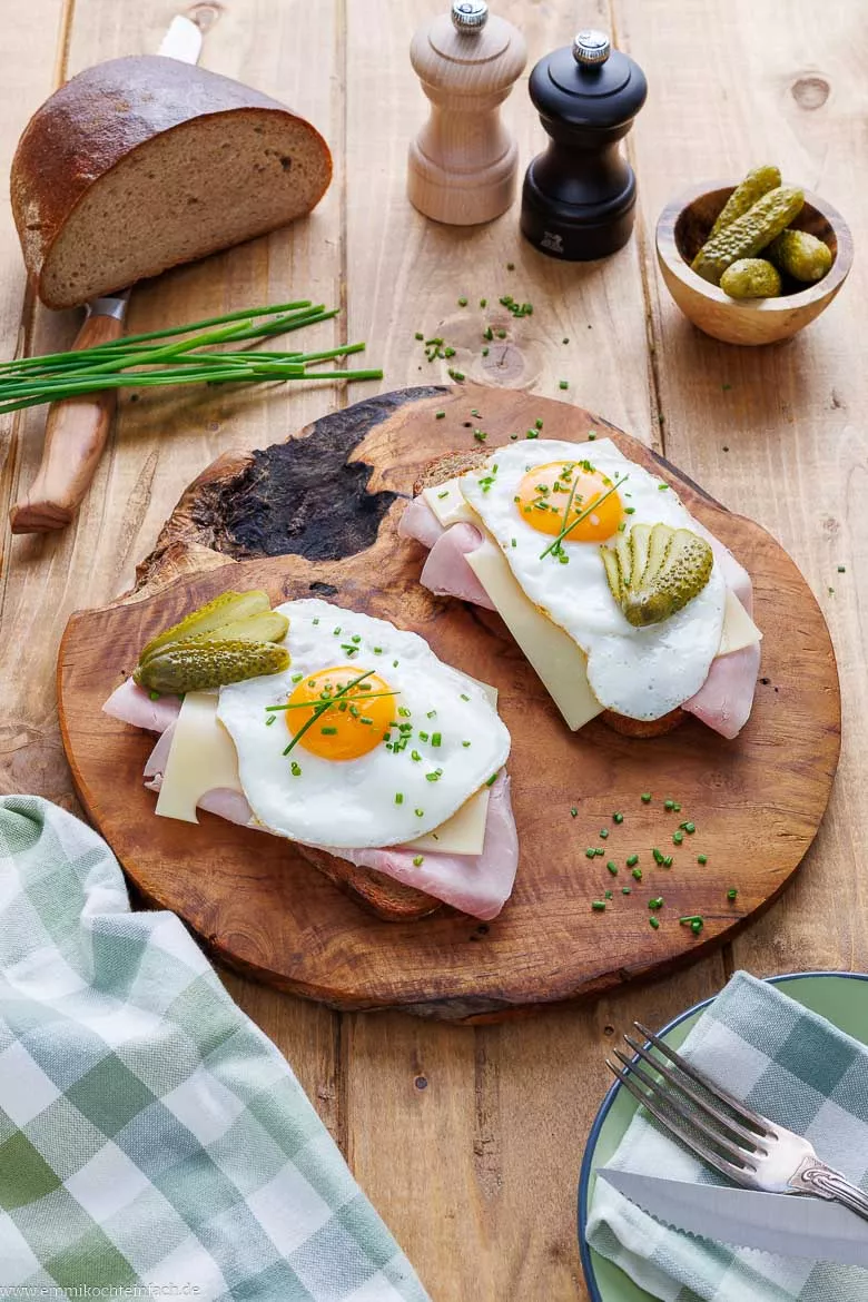 Herzhaftes Frühstück - Strammer Max