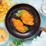 Hähnchenschnitzel mit Cornflakes Panade Rezept