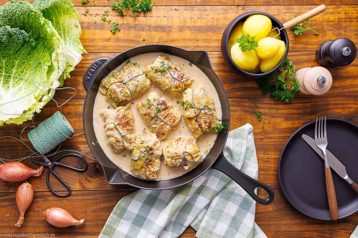 Rezept für Kohlrouladen