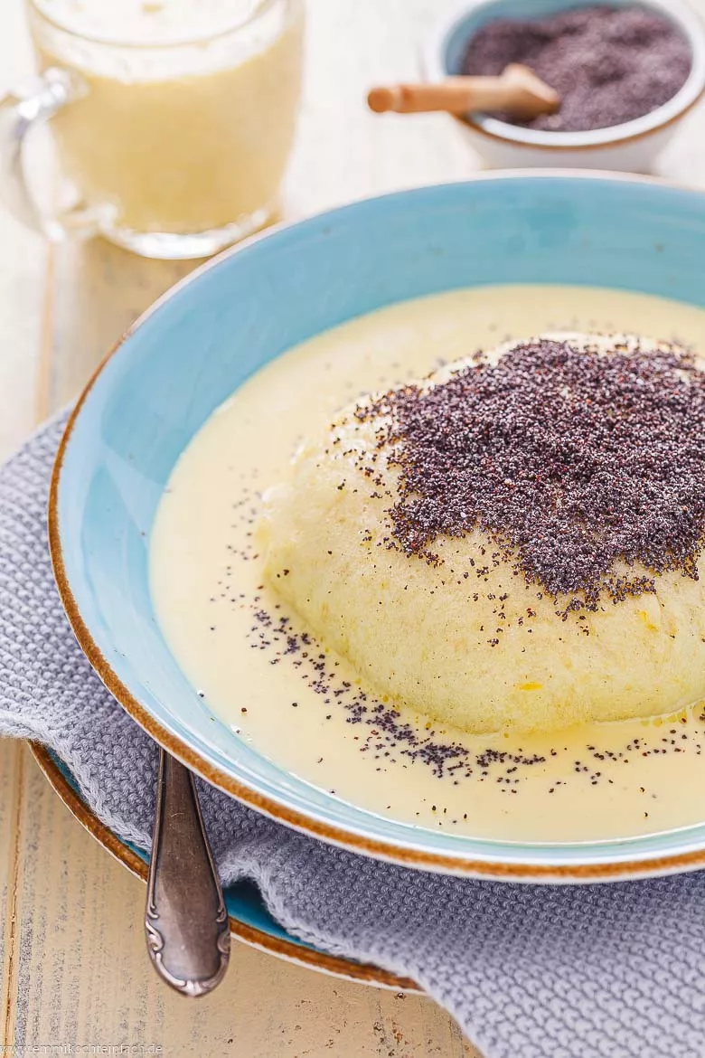 Traditionelle Germknödel – als Dessert oder Hauptspeise