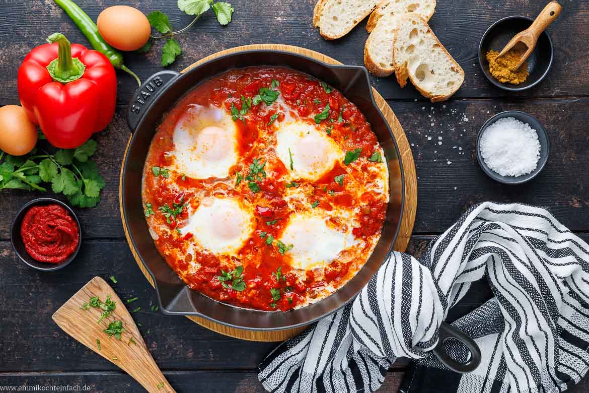 Rezept für Shakshuka