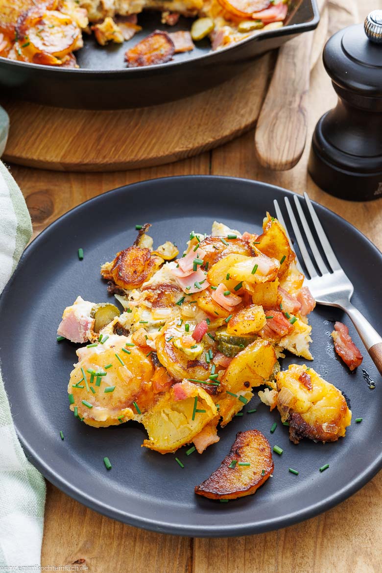 Herzhaftes Bauernfr&uuml;hst&uuml;ck servieren