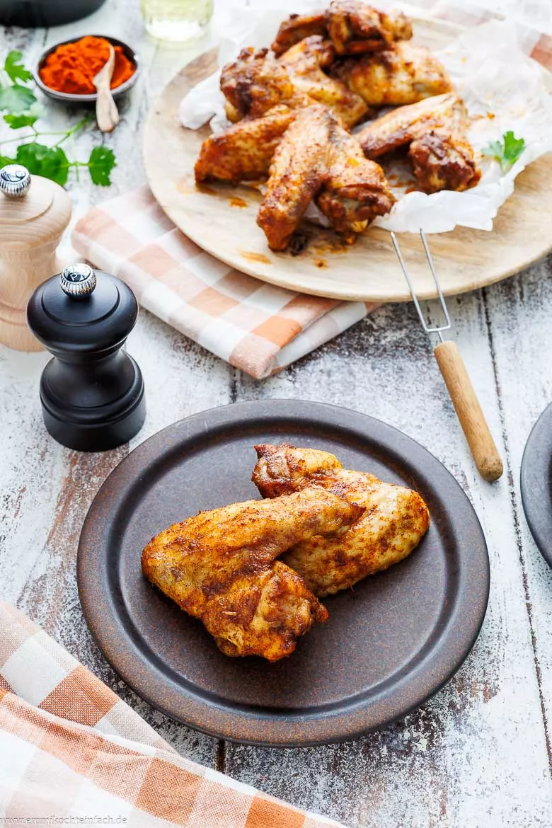 Chicken Wings sind perfekt f&uuml;r die ganze Familie oder f&uuml;r eine Party.