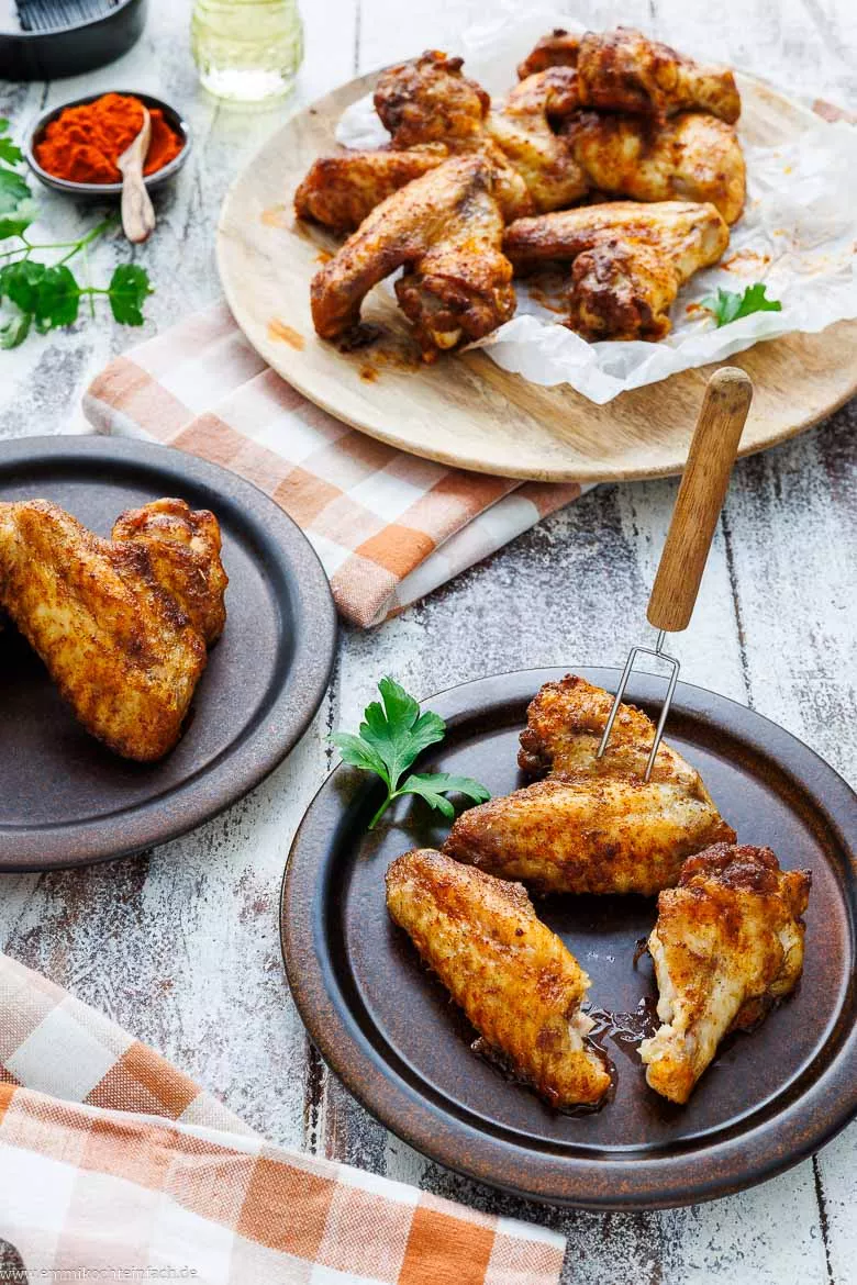 Zarte Chicken Wings mit knuspriger Haut