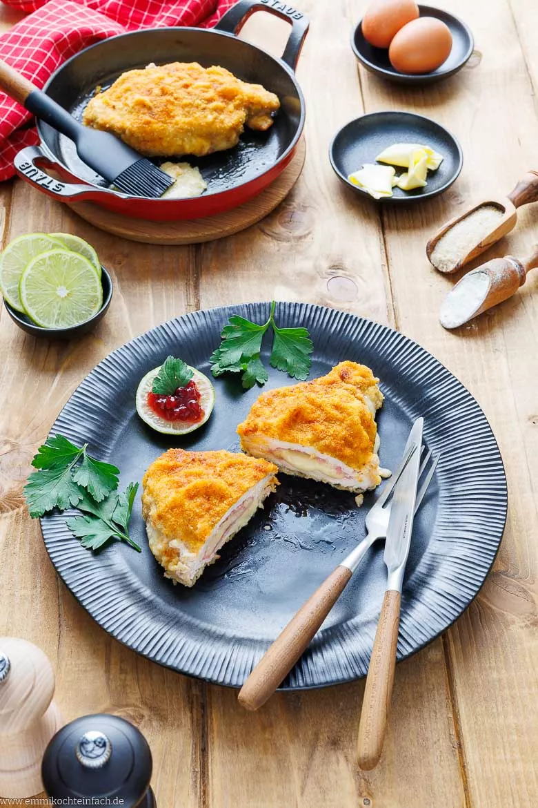 Zum Hineinbeißen: Cordon Bleu aus dem Backofen