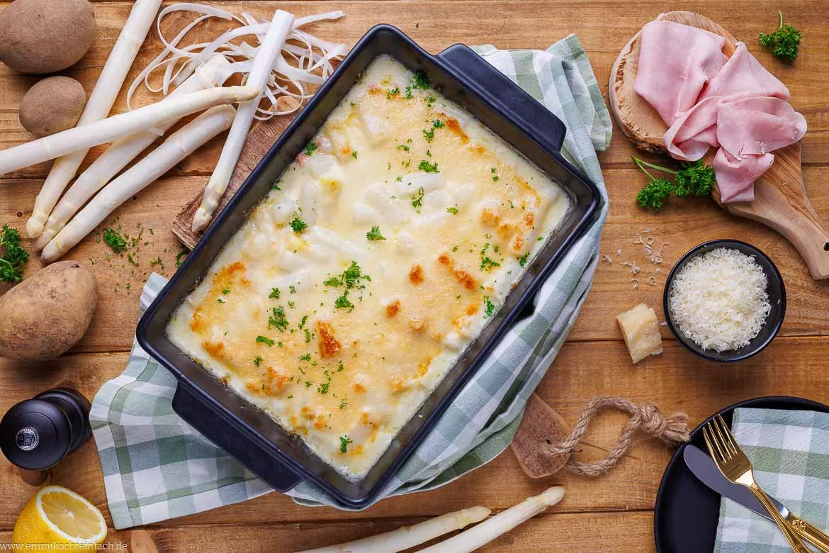 Spargelauflauf-Rezept