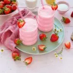 Erdbeermilch Rezept