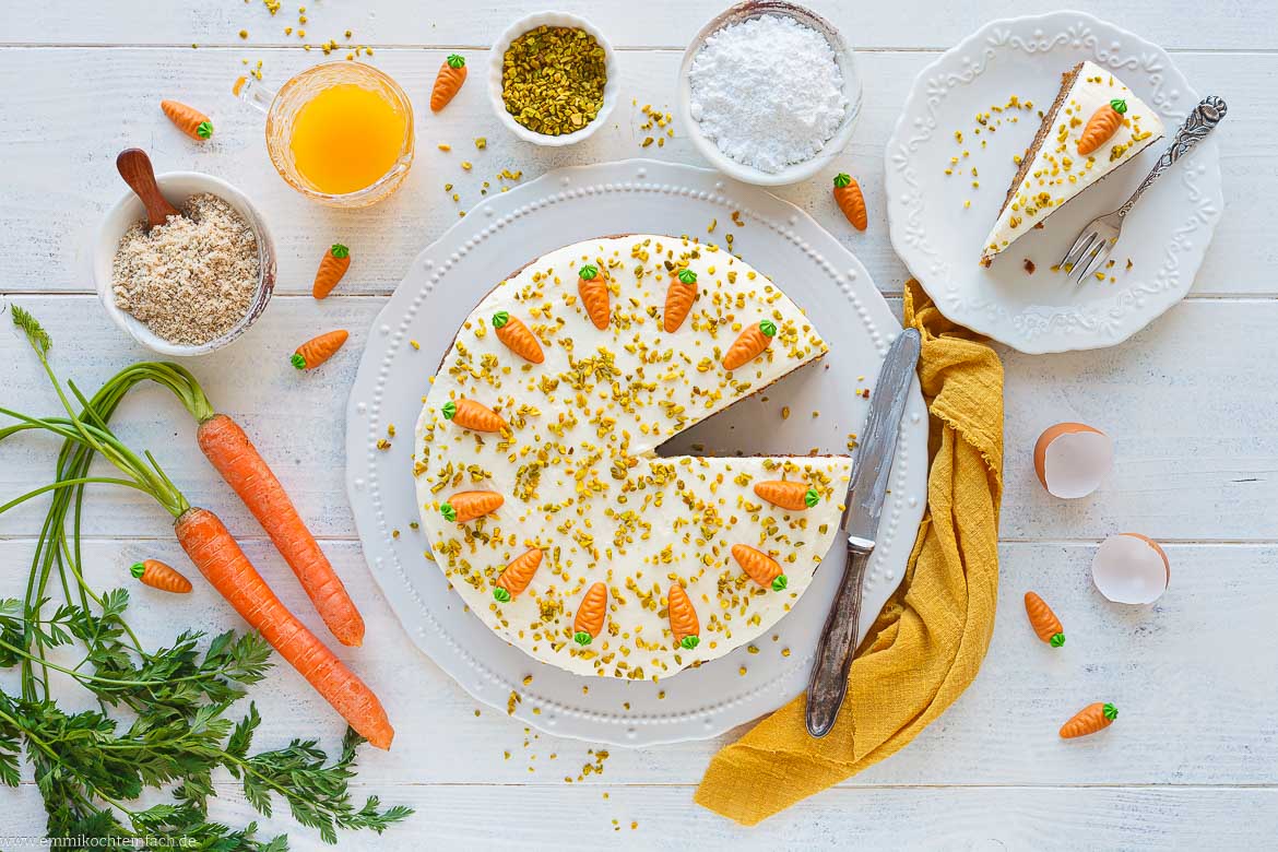 Karottenkuchen-Rezept