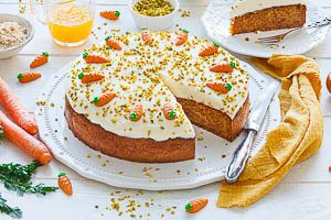 Fertig! Schon kannst du den Kuchen servieren.