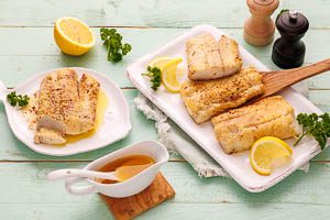 Schon k&ouml;nnen die Filets serviert werden.
