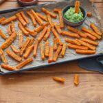 Rezept für Süßkartoffel Pommes