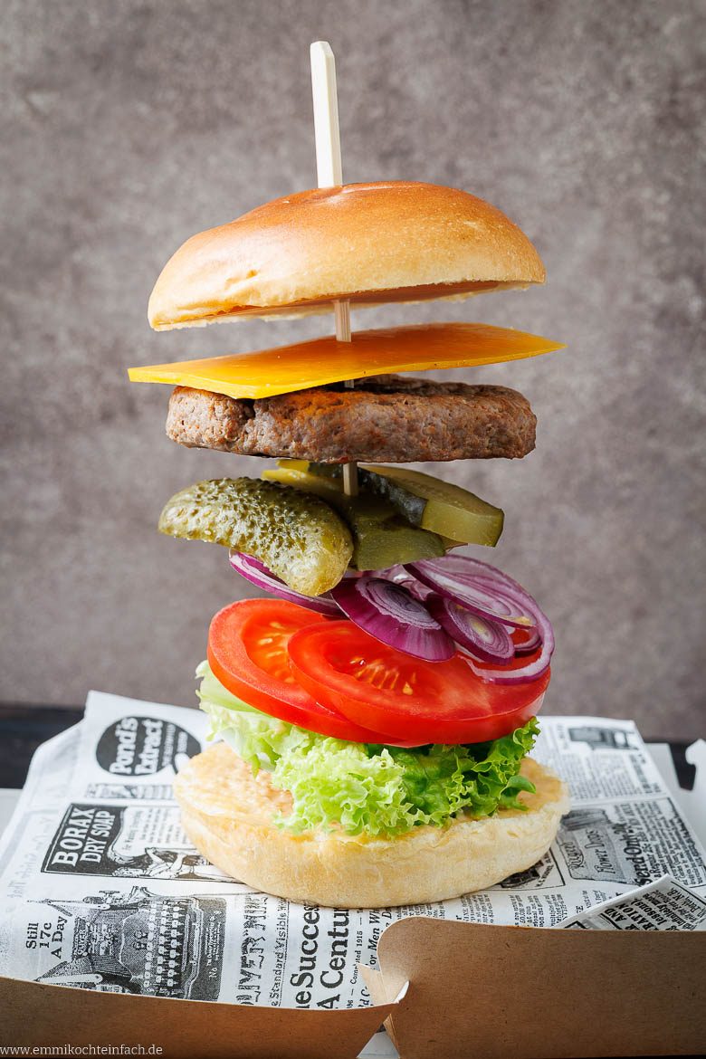 Burger belegen einfach& schnell