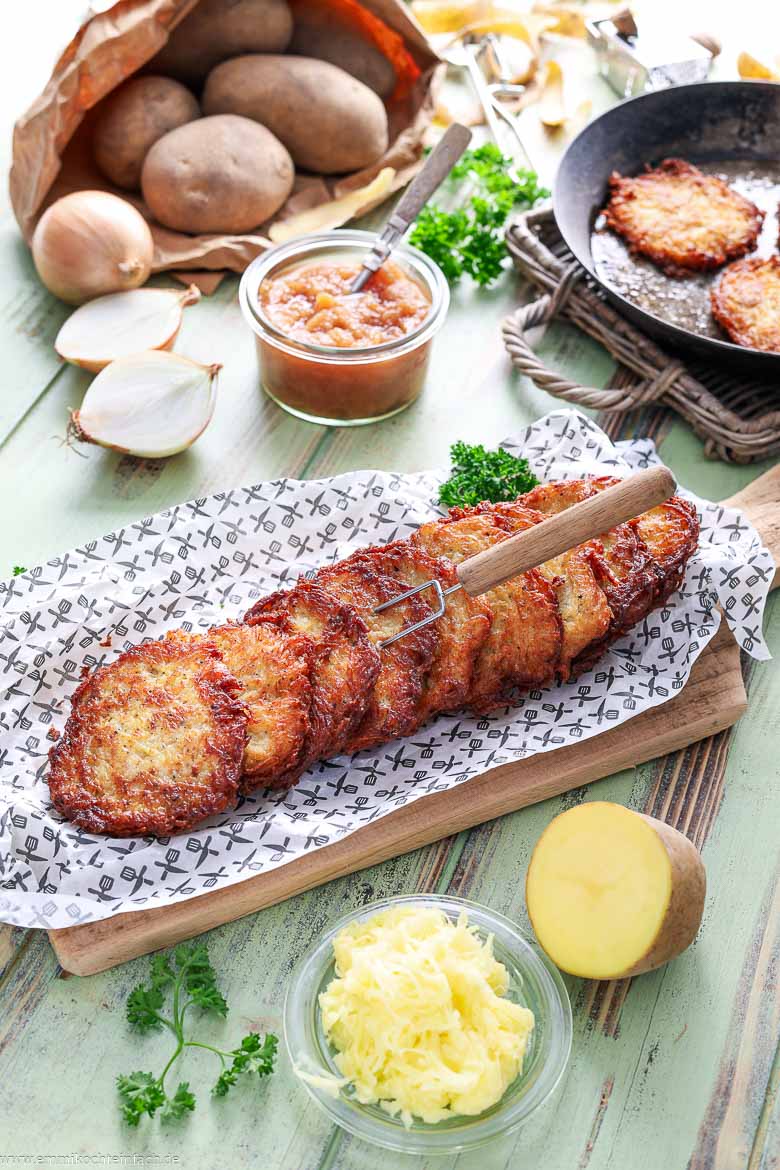 Kartoffelpuffer einfach wie fr&uuml;her zubereiten