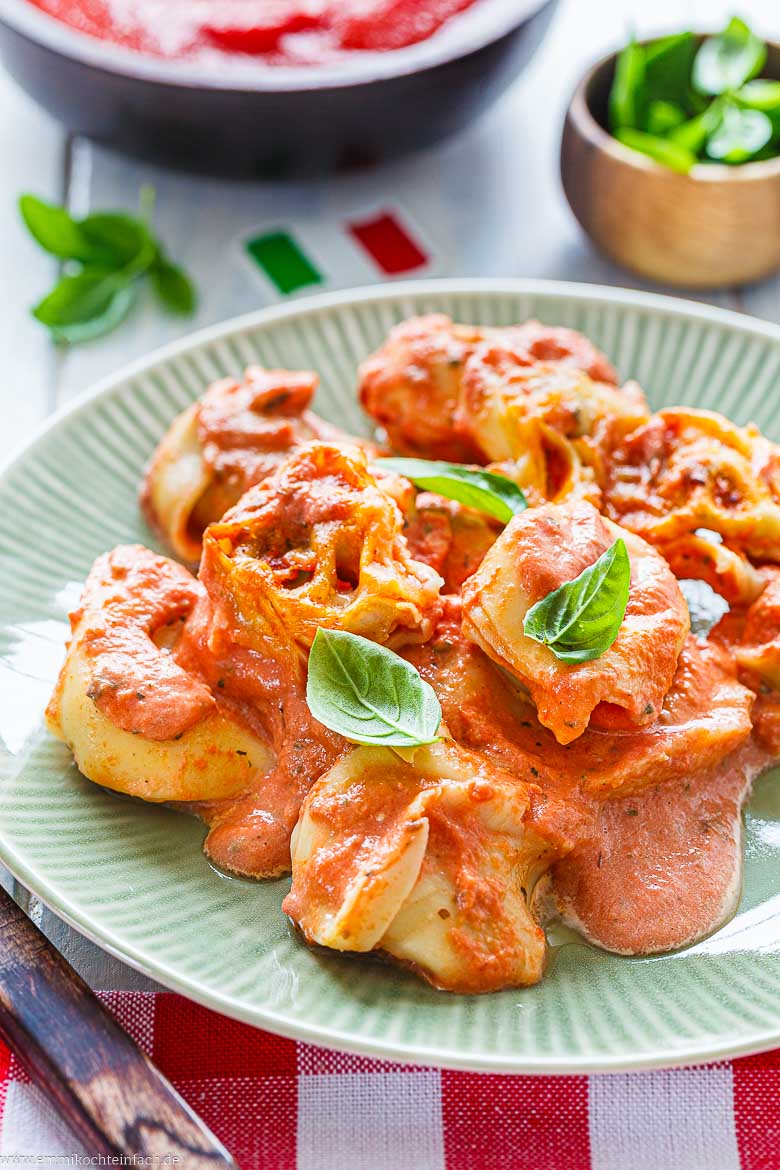 Einfaches Rezept für Tortellini aus dem Ofen