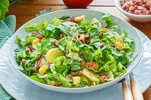 Endiviensalat servieren