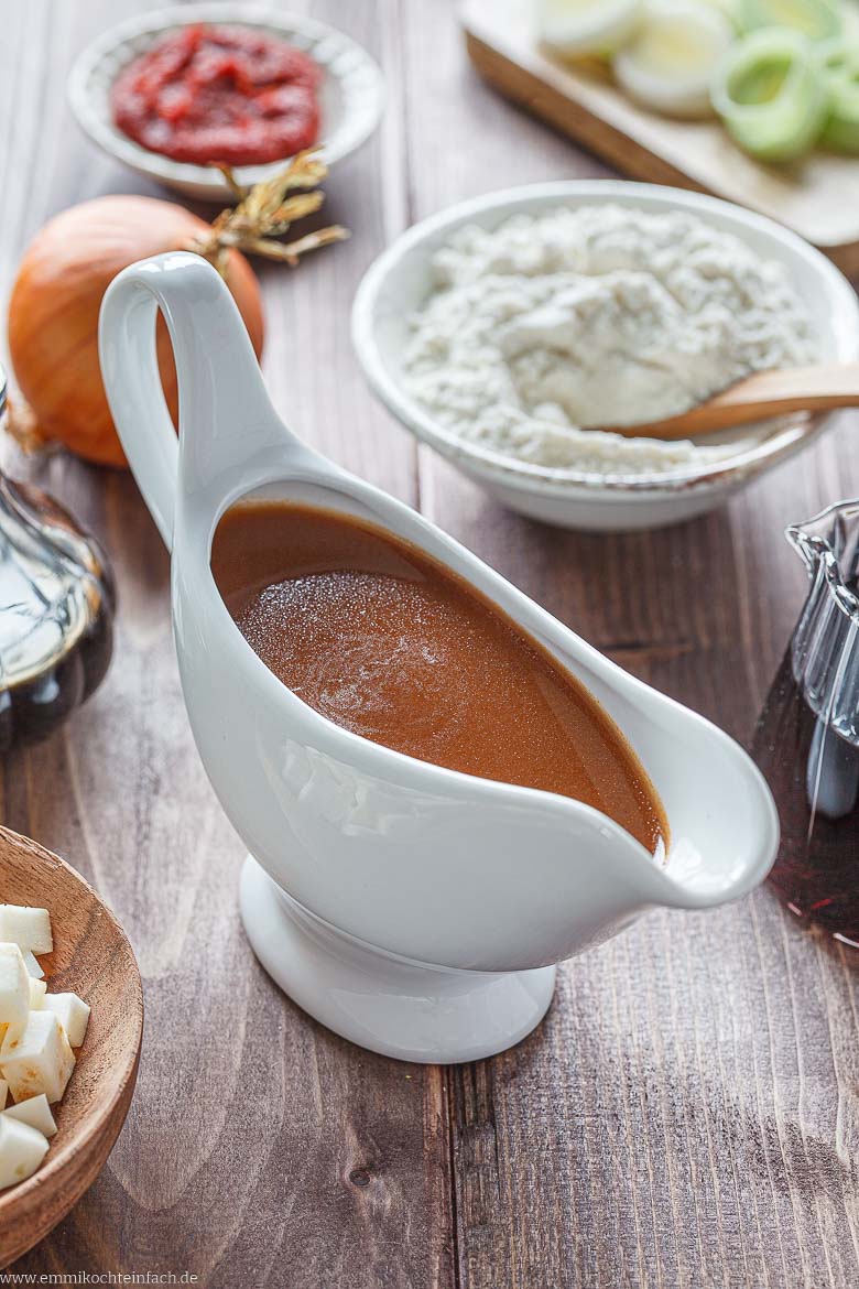 Kr&auml;ftige aromatische So&szlig;e f&uuml;r Braten-Rezepte