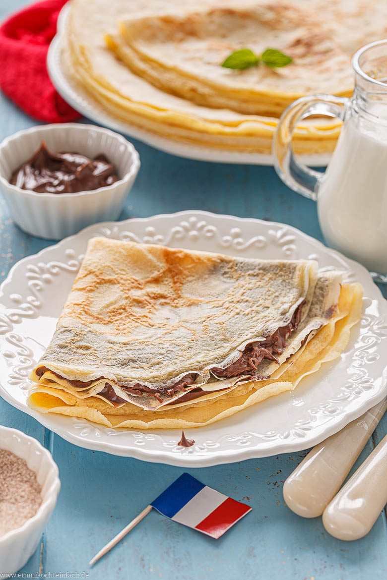 Einfaches und schnelles Cr&ecirc;pes-Rezept