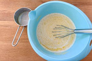 Butter zuf&uuml;gen und kurz warten.