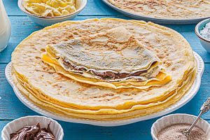Fertig sind deine Cr&ecirc;pes und k&ouml;nnen individuell belegt werden!