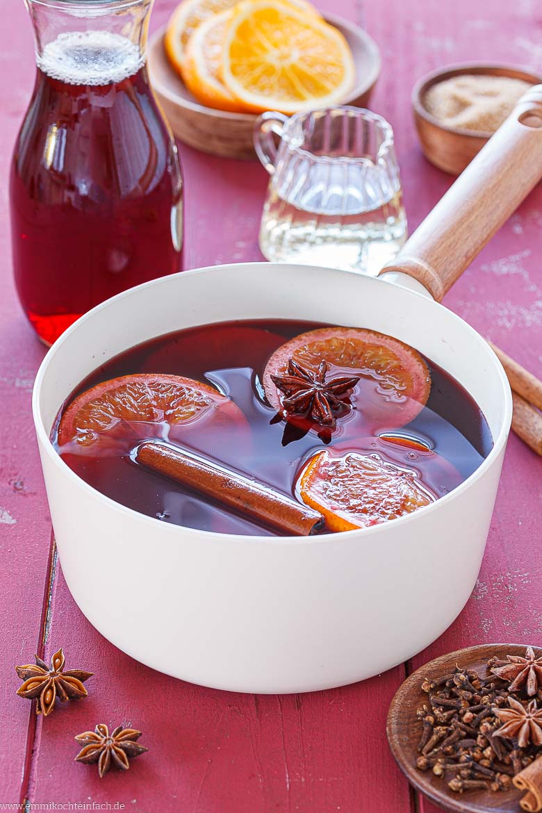 Zutaten f&uuml;r roten Gl&uuml;hwein