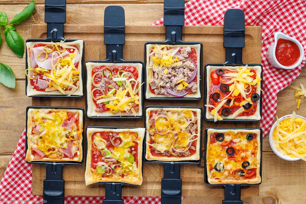 Rezept für Pizza-Raclette