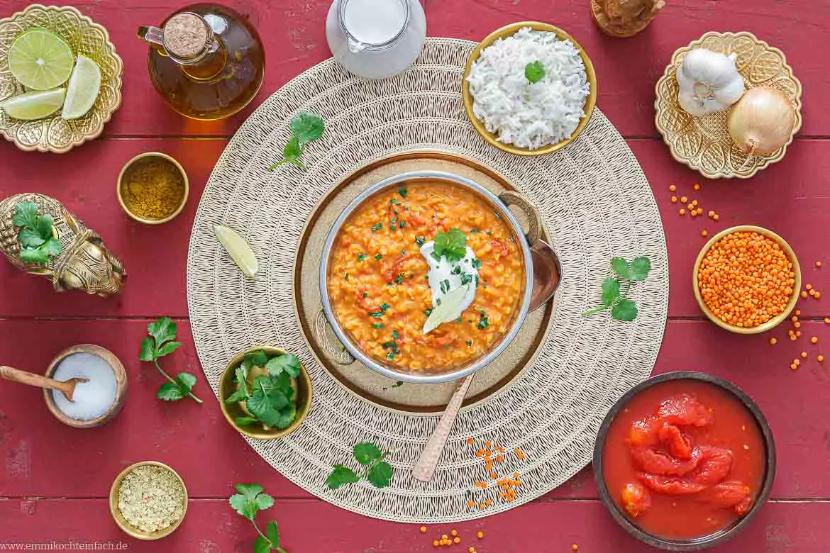 Linsen Dal Rezept