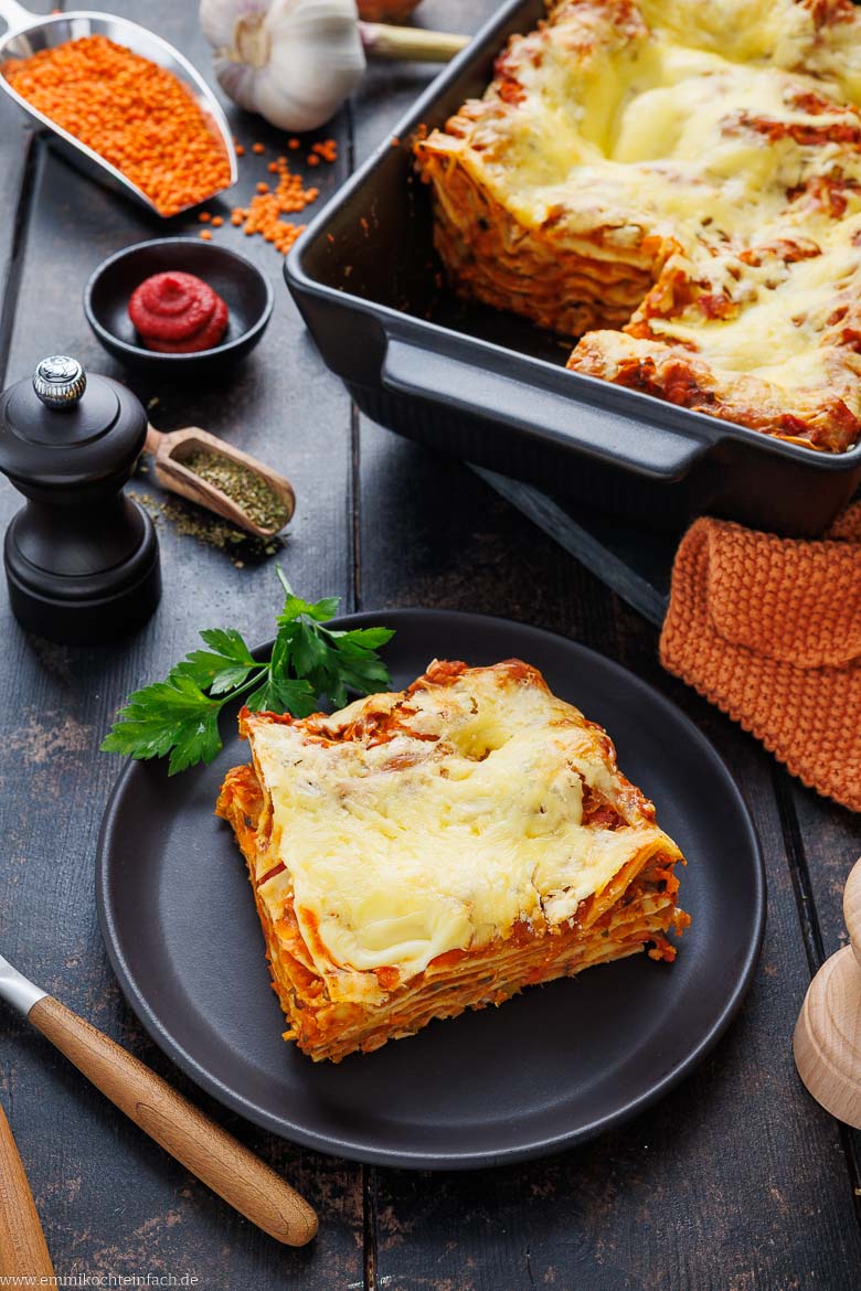 Lasagne mit vegetarischer Füllung