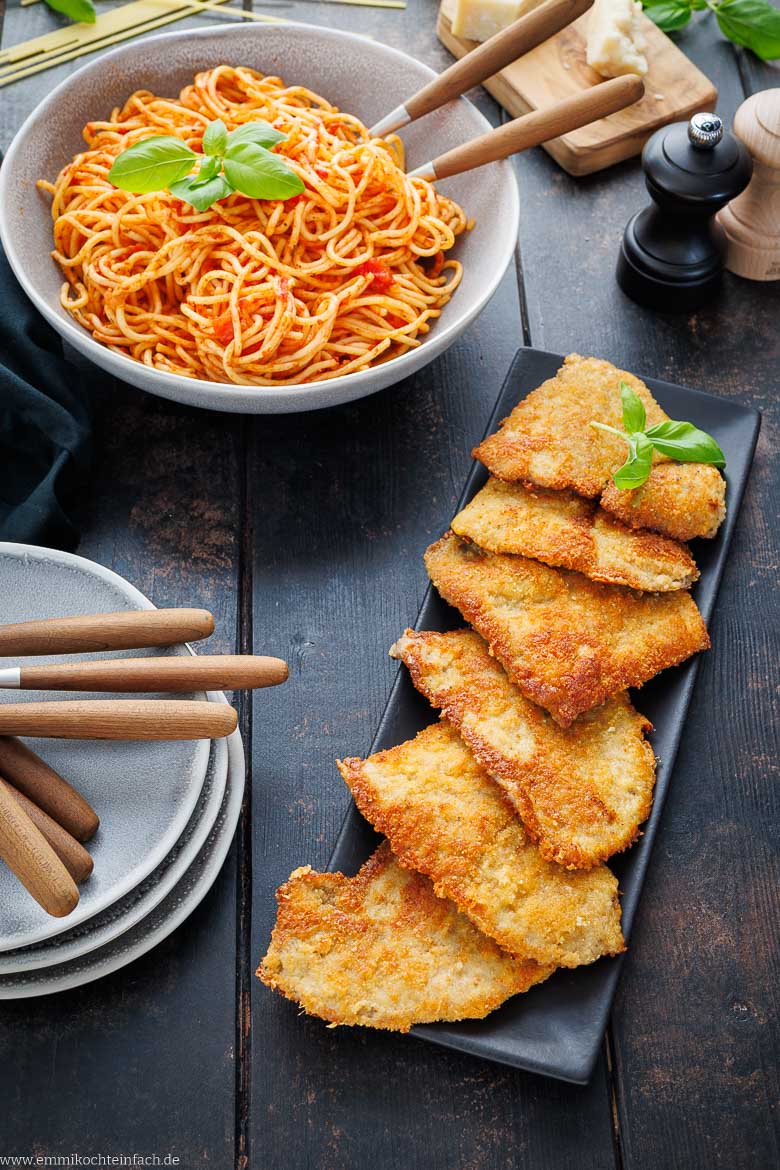 Zutaten für Piccata Milanese