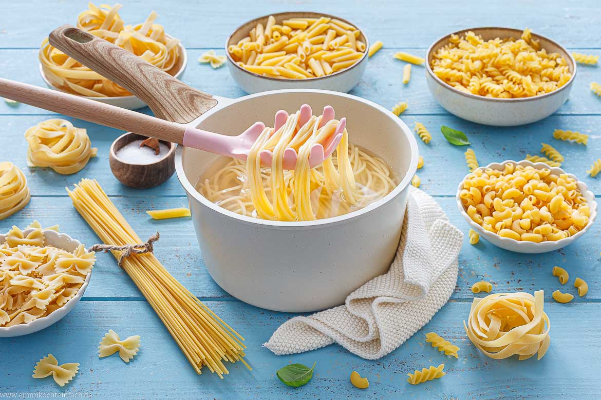 Rezept für das Nudeln kochen