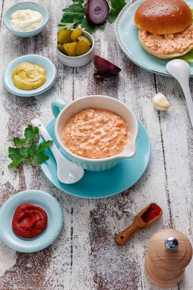 Würzige Big Mac Sauce als Topping