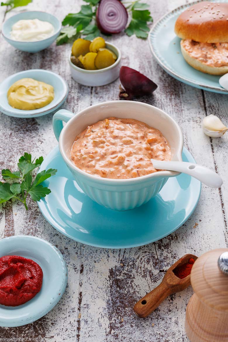 Cremige Burgersoße zu Hause selber machen