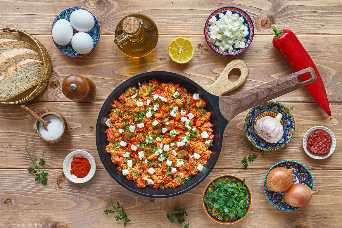 Rezept für Menemen