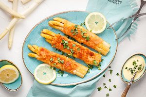 Fertig sind die Spargel Cordon Bleus