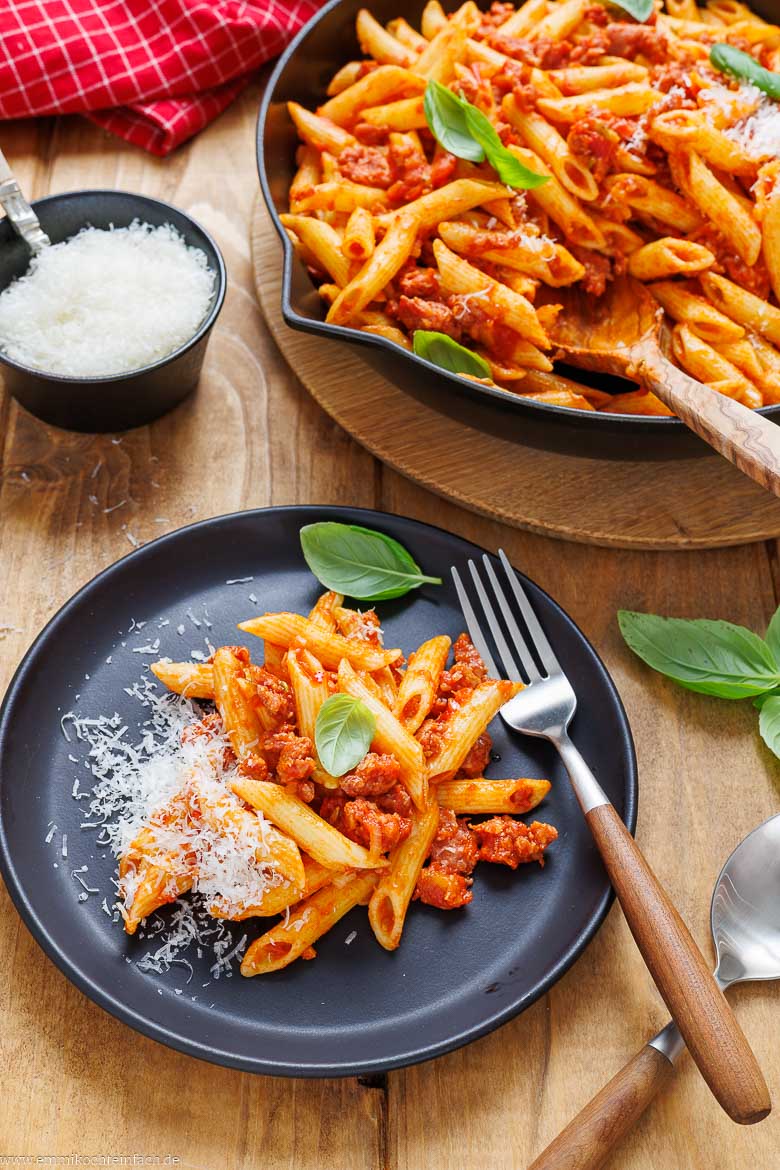 Tipps für die Zubereitung meiner Salsiccia Pasta