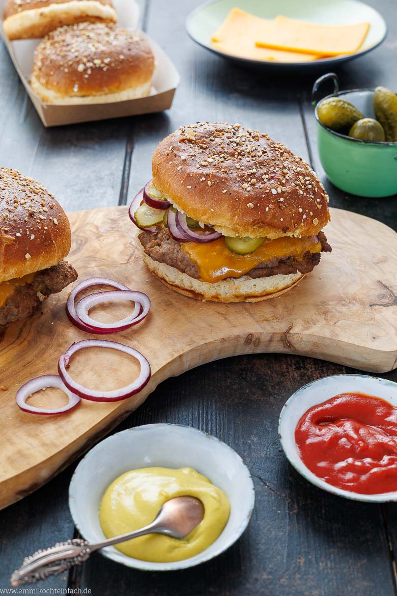 Zutaten f&uuml;r Smash Burger