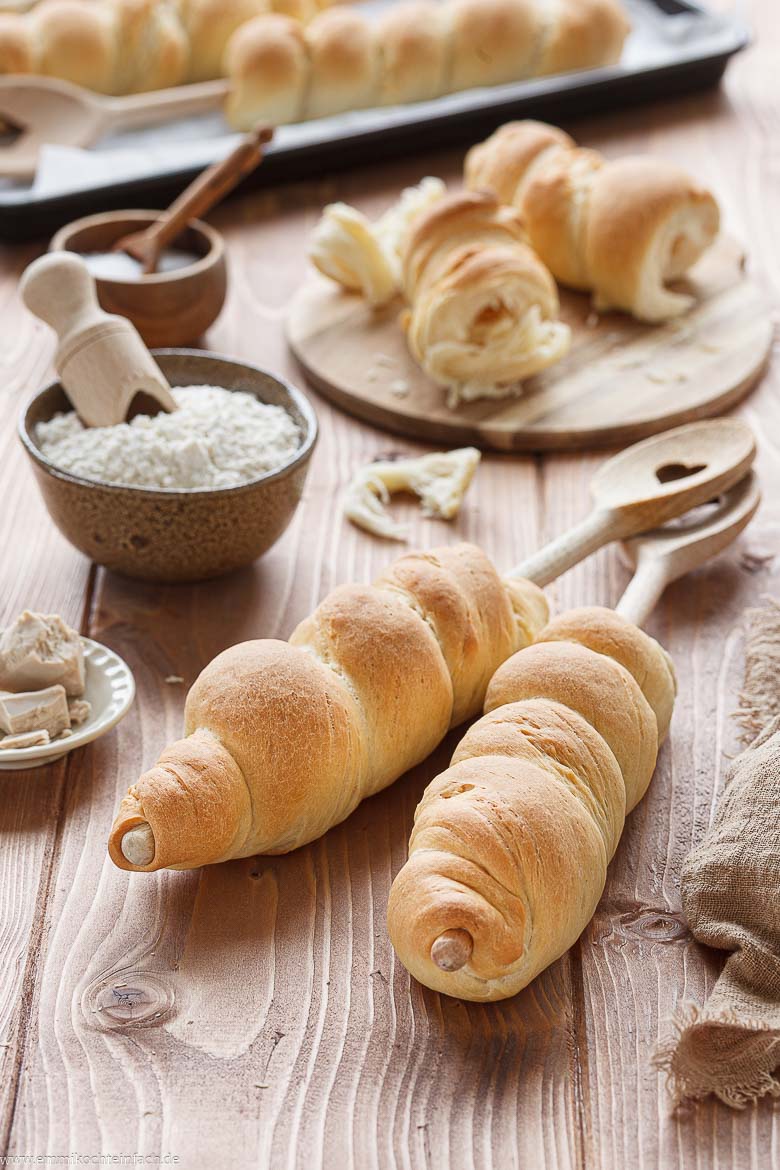 Stockbrot aus dem Backofen